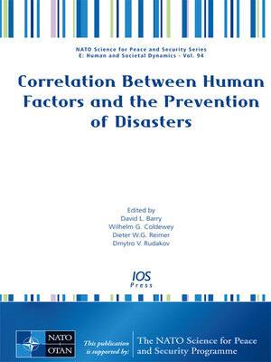 cover image of Correlation Between Human Factors and the Prevention of Disasters